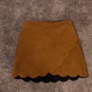 Light brown skirt